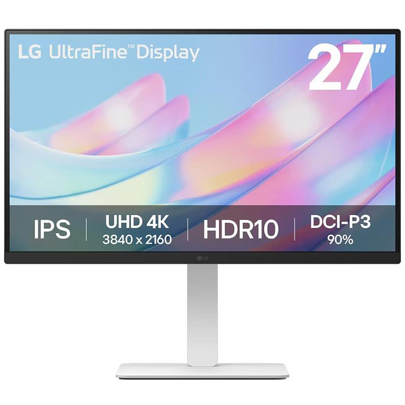 Monitor LG 27US550-W 4K UHD UltraFine IPS de 27 polegadas com